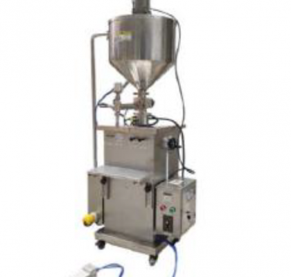 BUS-250FH Vertical Pneumatic Filling Machine with Heater and Blender