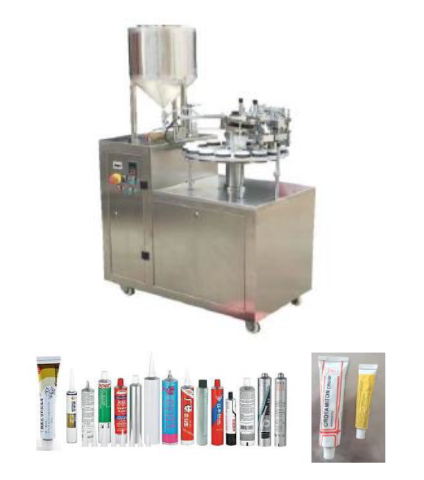 BUS-MC200 Semi Automatic Aluminum Tube Filling and Sealing Machine