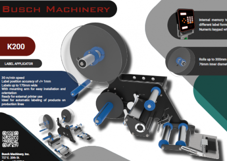BM-K200 Label Applicator 