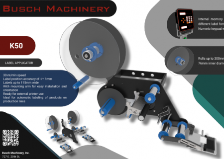BM-K50 Label Applicator