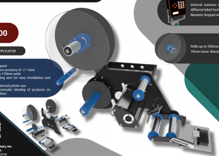 BM-KFLEX K200 Label Applicator with TTO Printer 