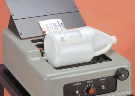 BMADL-200 Hotmelt Wrap Labeler with Wheeled Cart