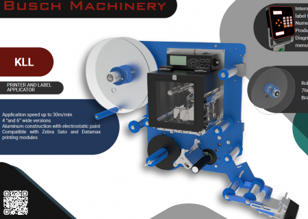 BM-KLL Printer and Label Applicator 